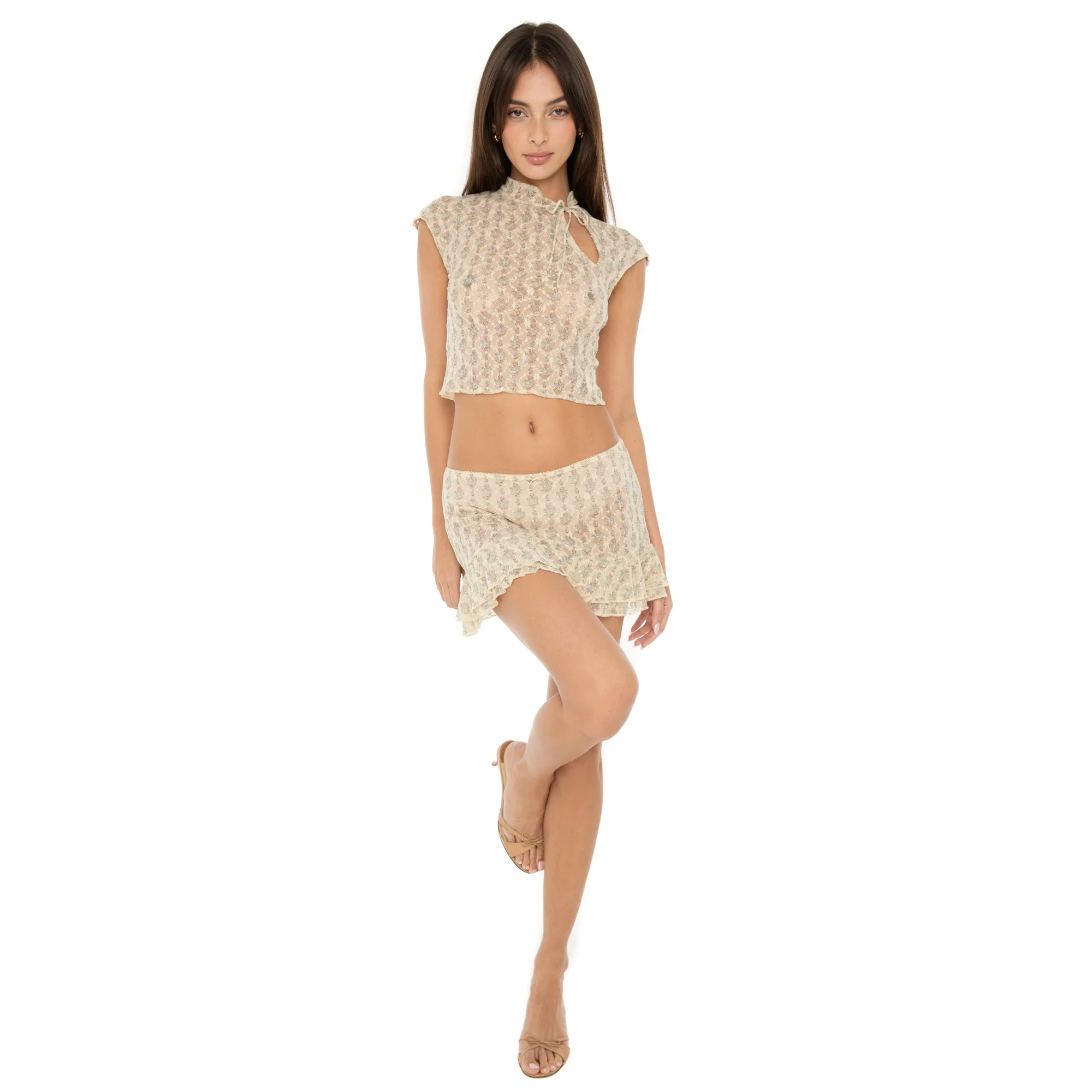 Bibi Floral Top - Image 6