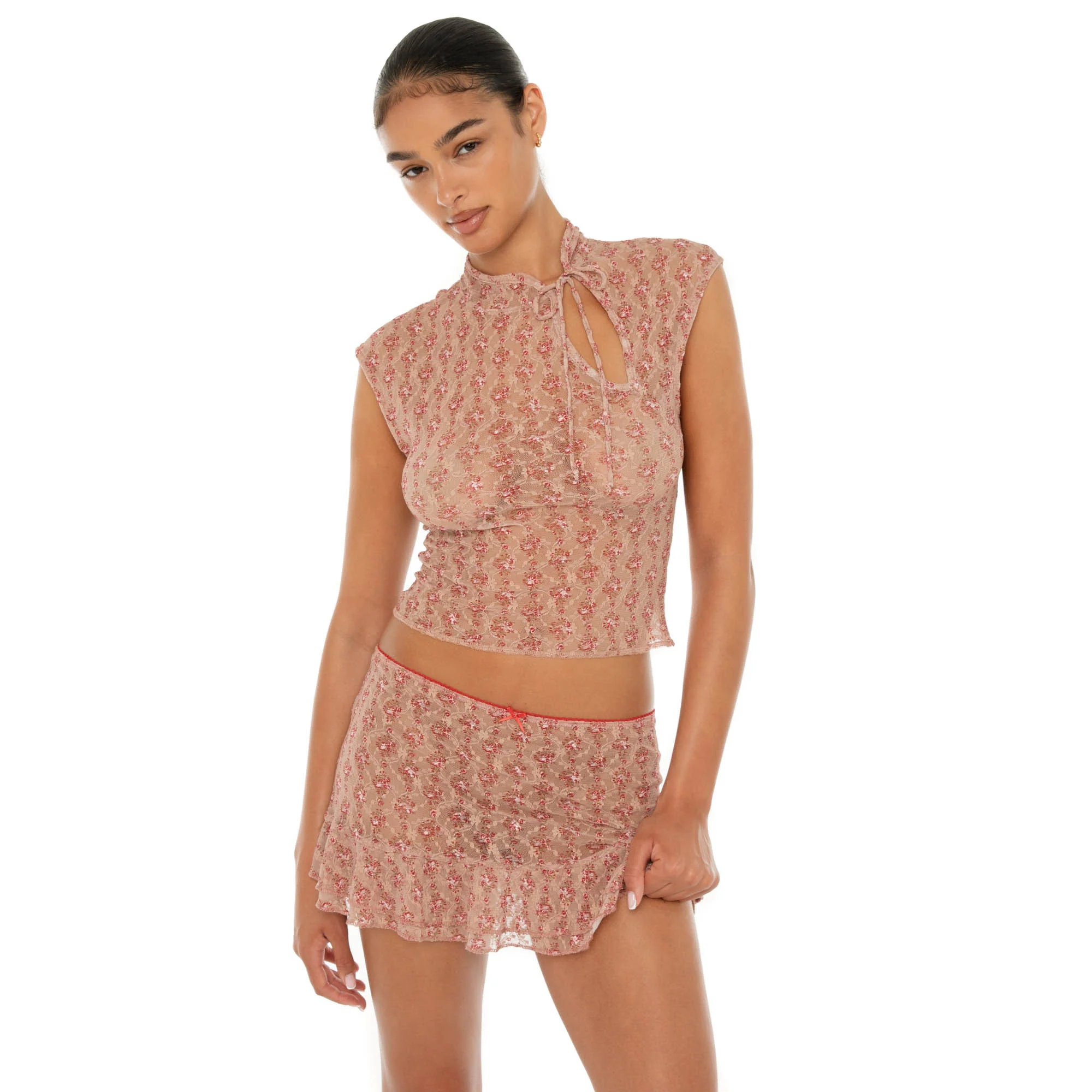 Sephy Floral Skirt - Image 9